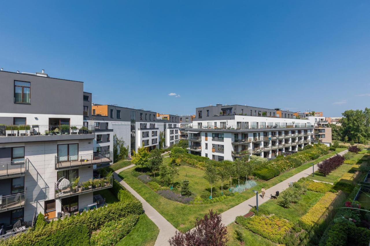 Sarmacka Apartment With Balcony Warsaw Wilanow By Noclegi Renters Exterior photo
